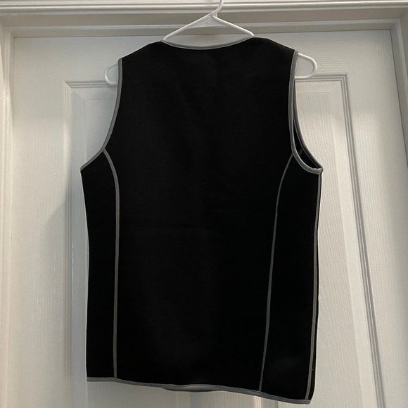 $ Sauna FX Men's Neoprene Slimming Shirt Size XL Black - Picture 2 of 3